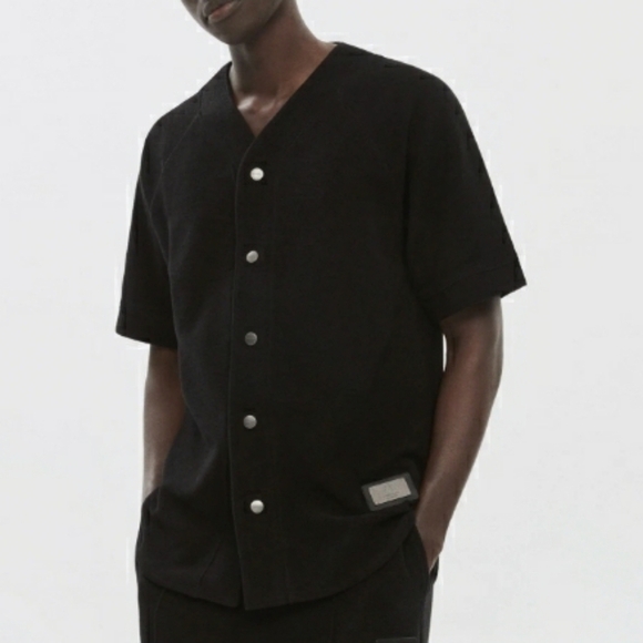 Concepts Cotton Reverse Terry Baseball Jersey Size Large - Picture 12 of 12